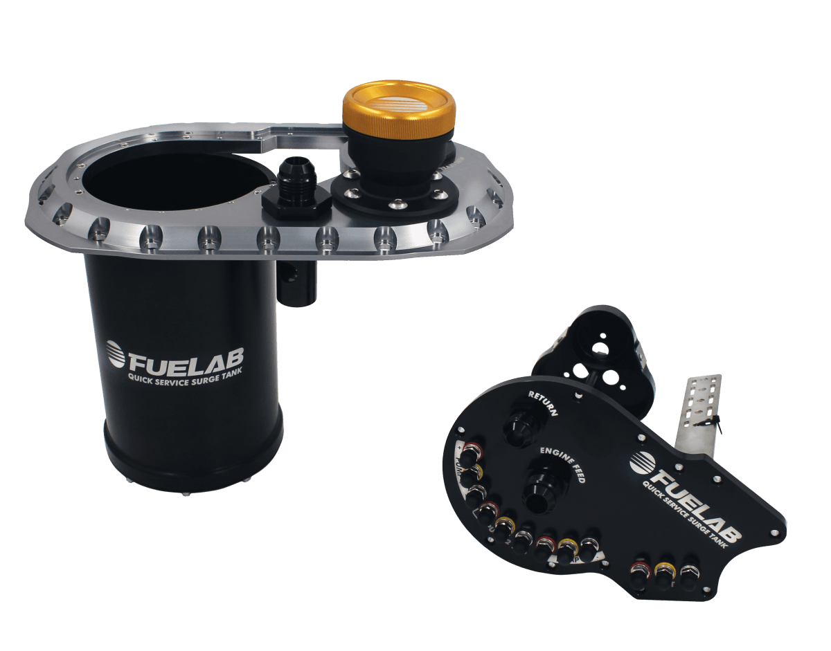 Fuelab Quick Service Surge Tank (QSST) 2.0 - Titanium
