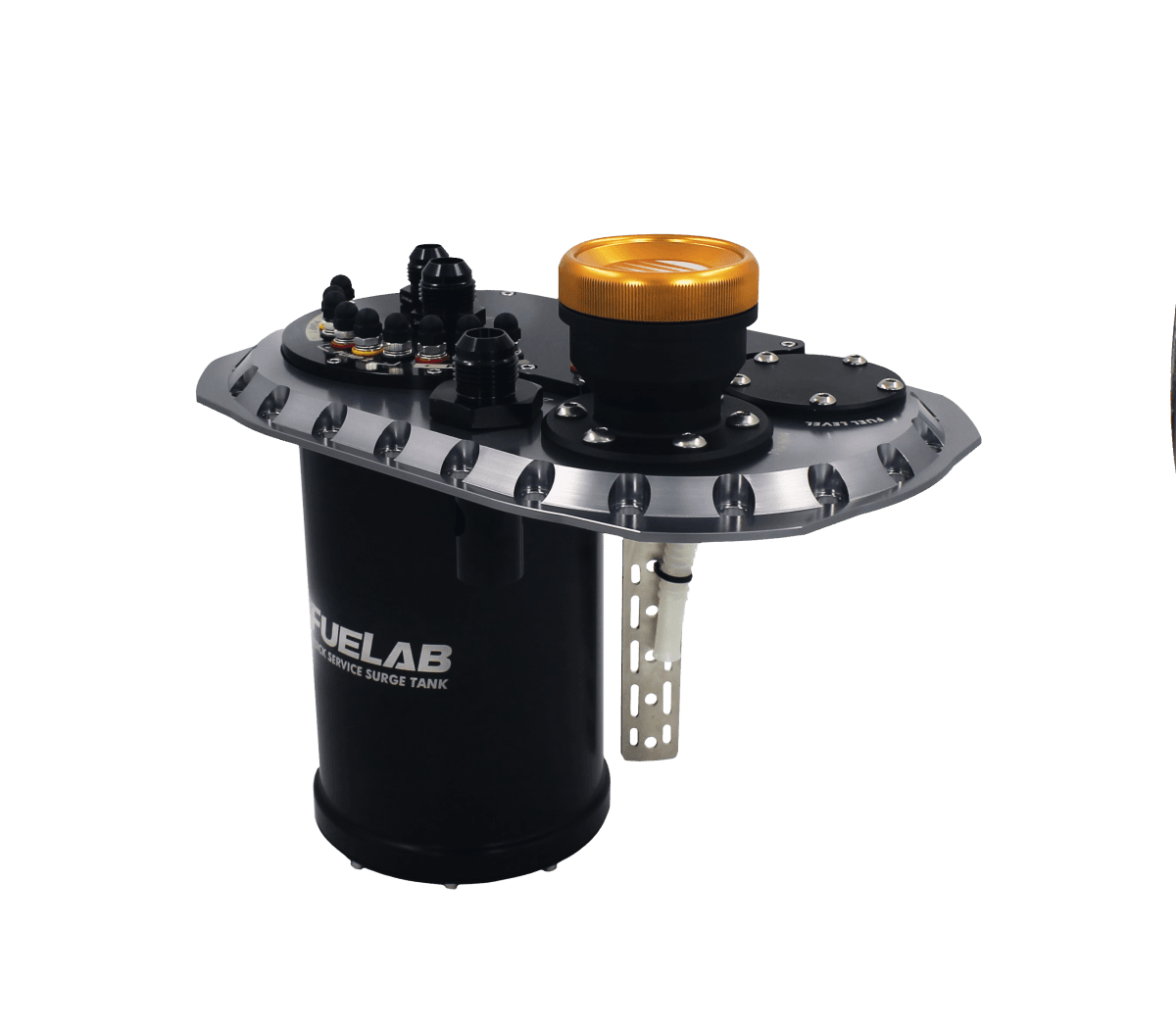 Fuelab Quick Service Surge Tank (QSST) 2.0 - Titanium thumbnail 5