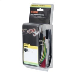 Custom Wiring; 4-Way Flat Output; Select Ford E-150; E-250; E-350 Super Duty