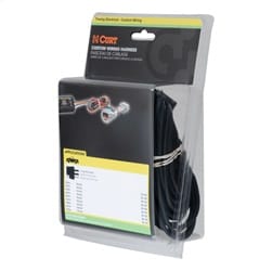 Custom Wiring Harness; 4-Way Flat Output; Select Ford Mustang