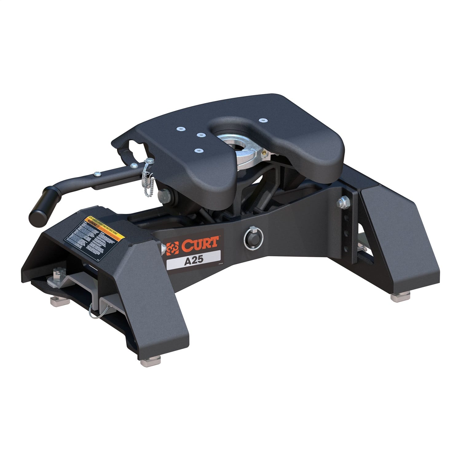 A25 5th Wheel Hitch; Select Silverado; Sierra 2500; 3500 HD; 8ft. Bed Puck Syste