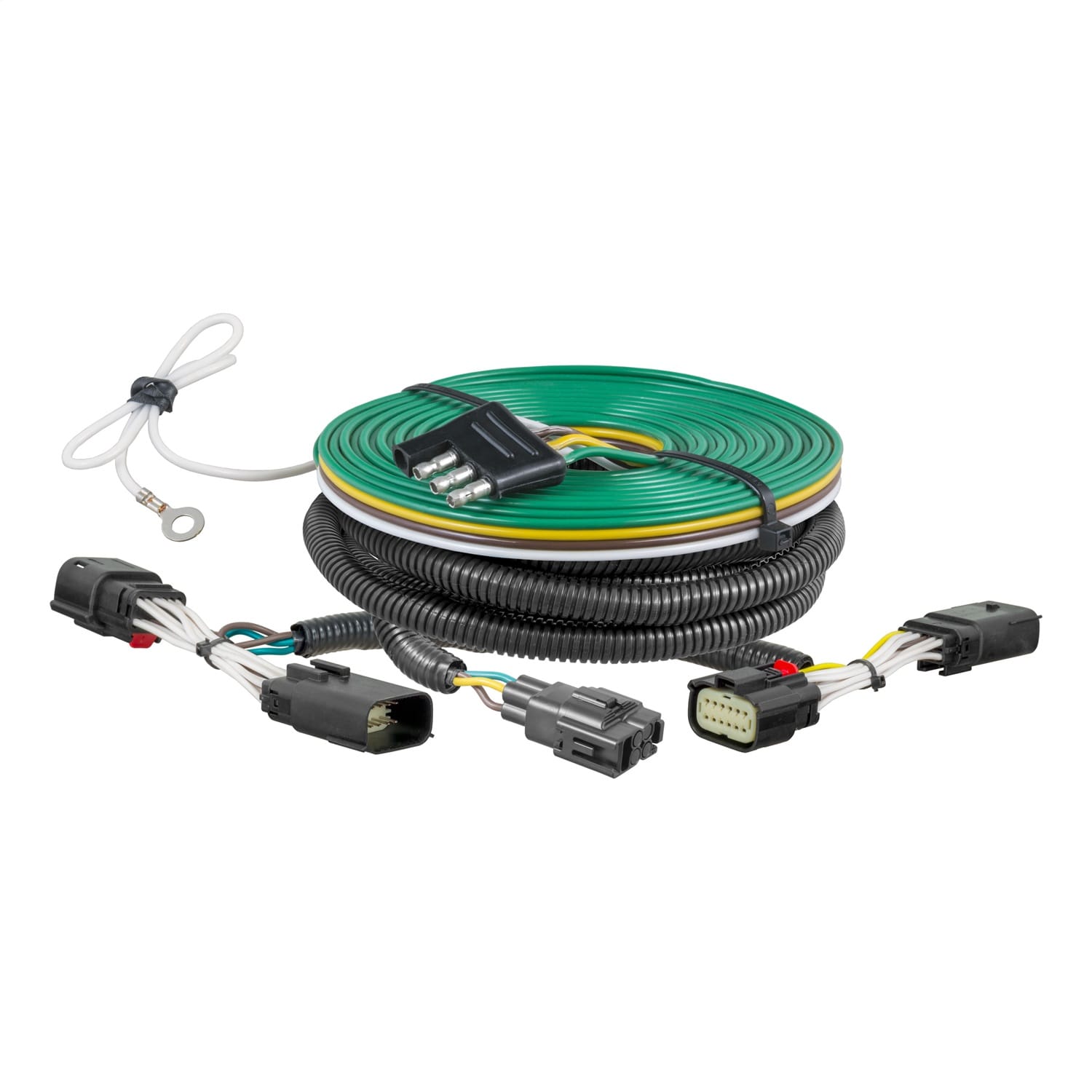 Custom Towed-Vehicle RV Wiring Harness; Select Jeep Wrangler JL; Gladiator