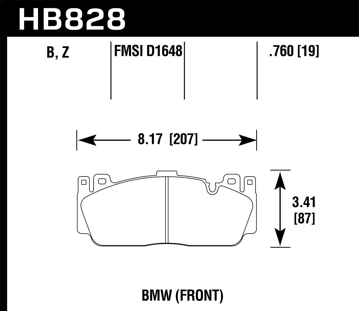 ER-1 Disc Brake Pad
