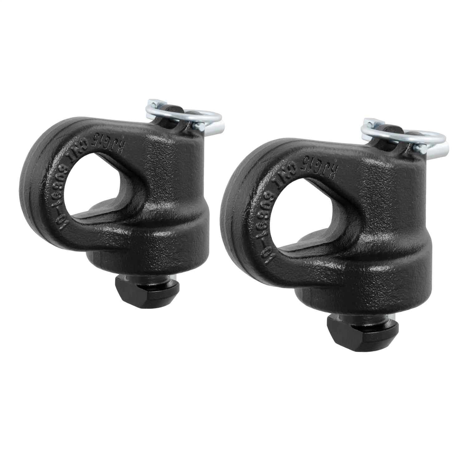 OEM Puck System Gooseneck Safety Chain Anchors; Chevy; Ford; GMC; Nissan (38K)