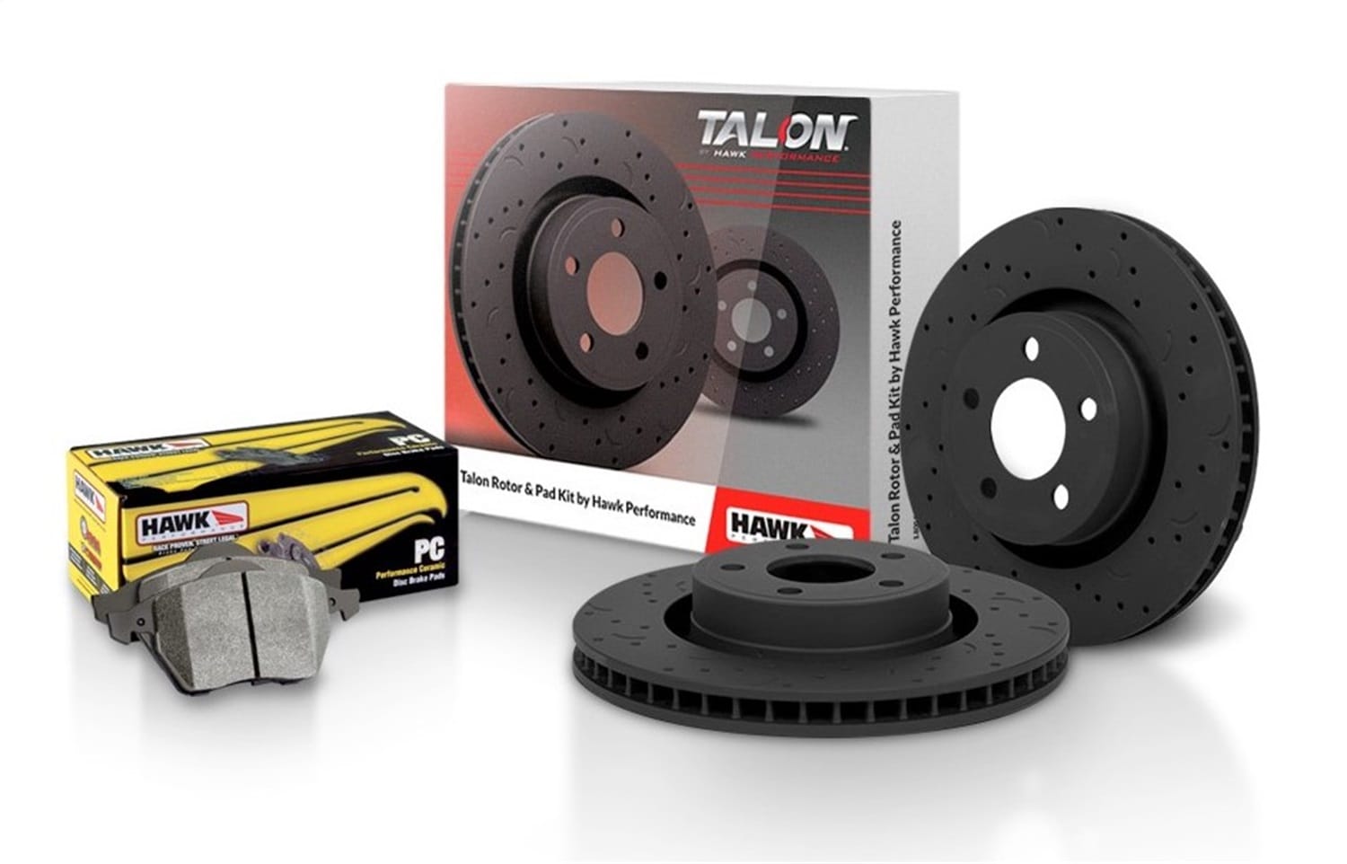 Talon Street Rotor And Brake Pad Kit