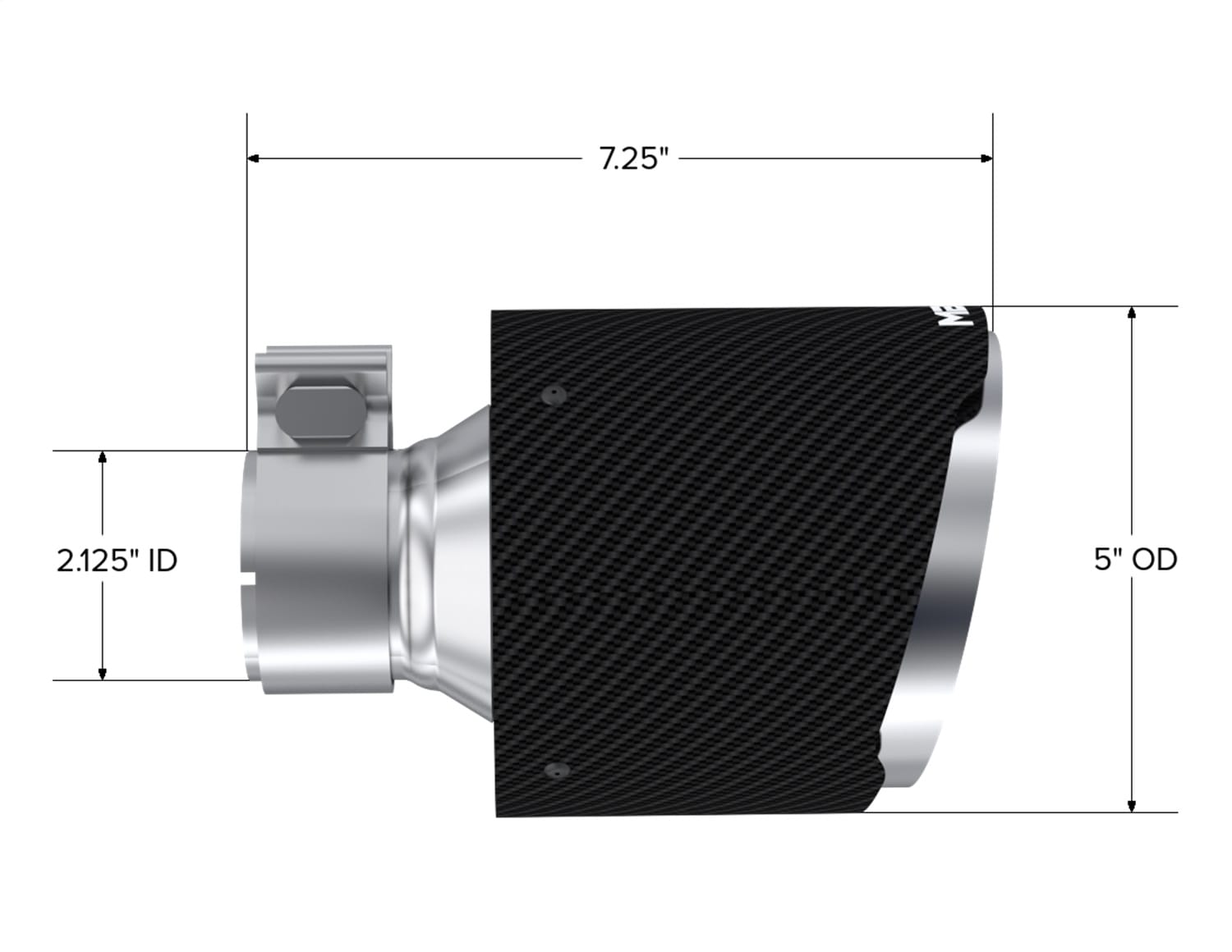 Carbon Fiber Exhaust Tip